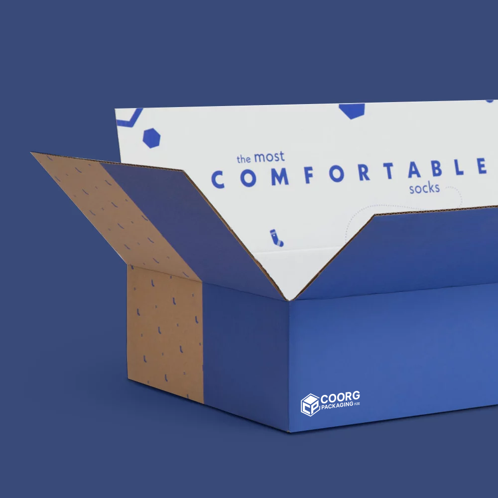 Custom corrugated boxes manufactured in the UAE